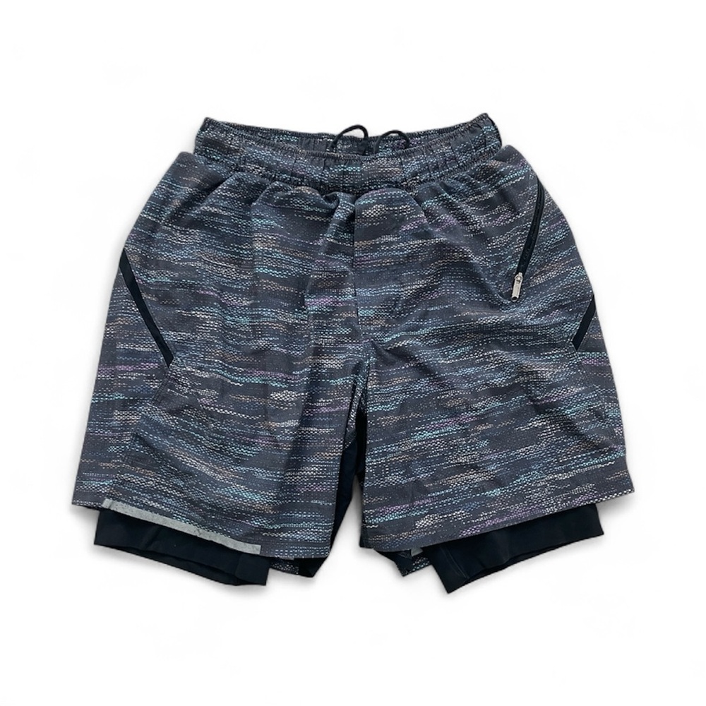 lululemon athletica Patterned Athletic Shorts -‎ multicolor